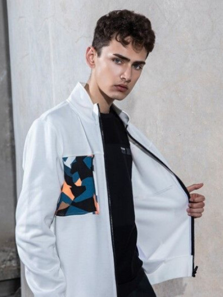 Олимпийка KELME Knitted Coat White