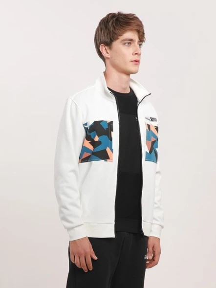Олимпийка KELME Knitted Coat White