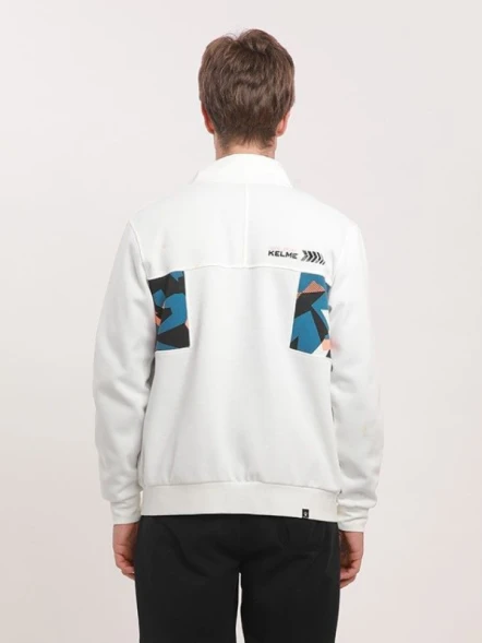Олимпийка KELME Knitted Coat White