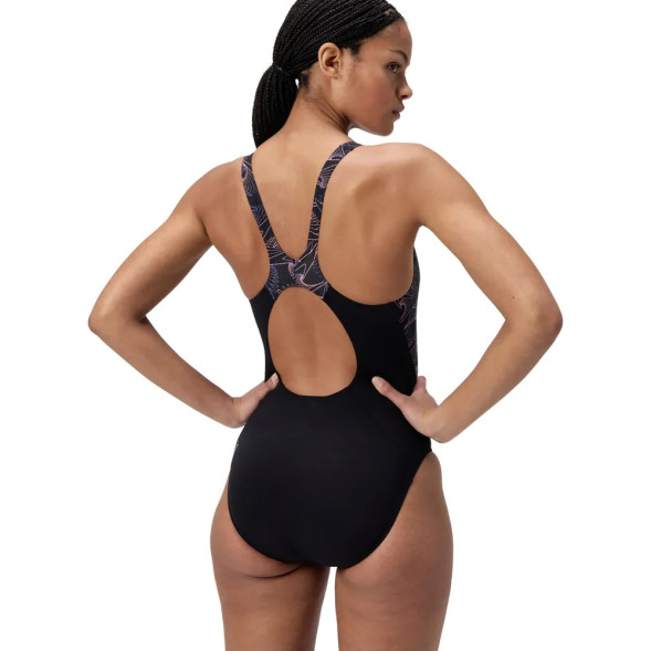 Купальник SPEEDO Hyperboom Splice Muscleback, 8-1347018661, р 30 (рос 42), темно-синий