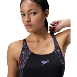 Купальник SPEEDO Hyperboom Splice Muscleback, 8-1347018661, р 30 (рос 42), темно-синий