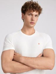 Футболка KELME Crew Neck Short-sleeved T-shirt Beige