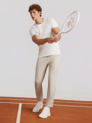 Футболка KELME Crew Neck Short-sleeved T-shirt Beige