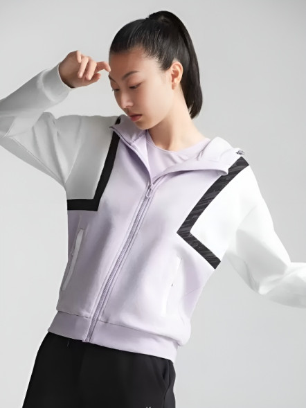 Толстовка KELME Knitted Coat (Light Purple/White)