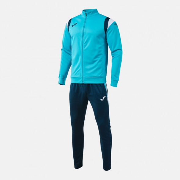 СПОРТИВНЫЙ КОСТЮМ TERRA ФЛУОРЕСЦЕНТНЫЙ БИРЮЗОВЫЙ ТЕМНО-СИНИЙ