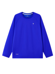 Детский лонгслив KELME Crew Neck Long-sleeved T-shirt Blue