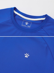 Детский лонгслив KELME Crew Neck Long-sleeved T-shirt Blue