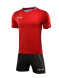 Футбольная форма KELME Short Sleeve Football Uniform (Red/Black)