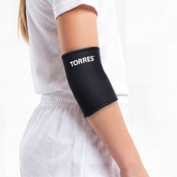 Суппорт локтя TORRES, PRL6008M, р.M, неопрен 3 мм, черный
