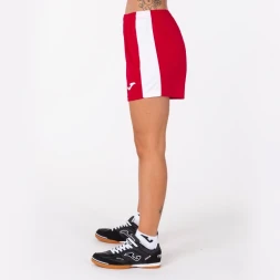 Женские игровые шорты JOMA ACADEMY III Красный-белый