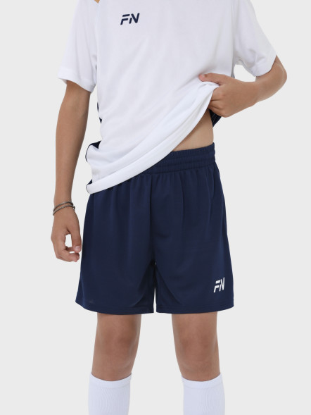 Детская футбольная форма FN Orbital Kid (White/Dark Blue)