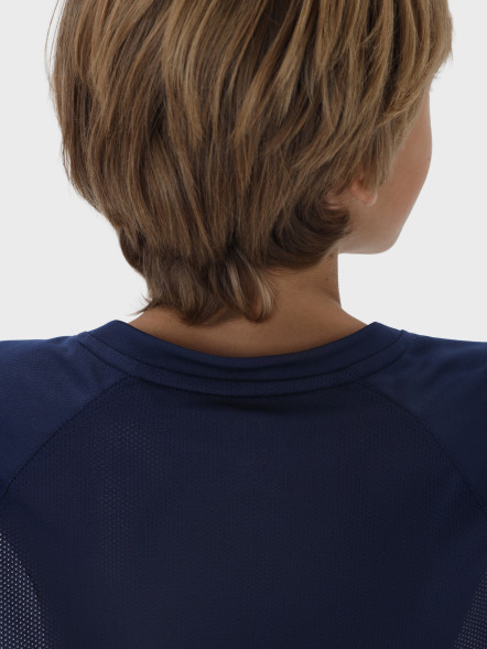 Детская футбольная форма FN Orbital Kid (White/Dark Blue)