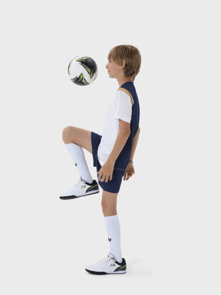 Детская футбольная форма FN Orbital Kid (White/Dark Blue)