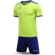 Футбольная форма KELME S/S Football Set (Light Green/Blue)