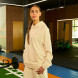 SUDADERA CON CAPUCHA BREATH BEIGE