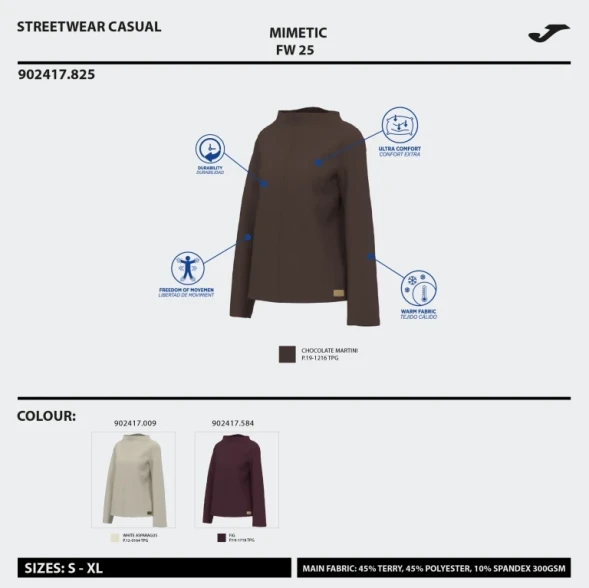 SUDADERA MIMETIC  