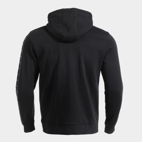 CHAQUETA CON CAPUCHA HEROIC NEGRO ANTRACITA