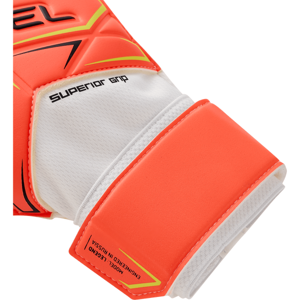 Перчатки вратарские JÖGEL Legend SL3 Roll Flat, коралловый