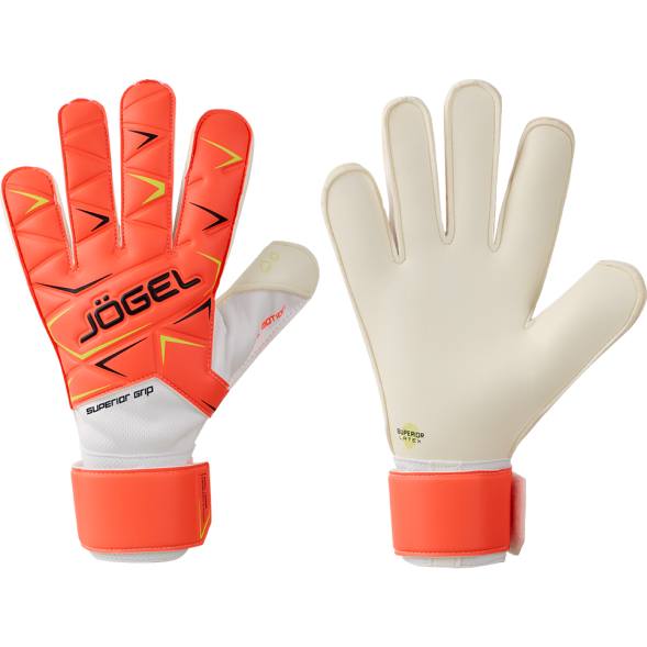 Перчатки вратарские JOGEL Legend SL3 Roll Flat, коралловый