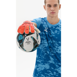 Перчатки вратарские JOGEL Legend SL3 Roll Flat, коралловый