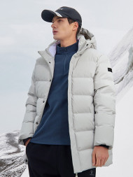 Демисезонная куртка KELME Short Hooded Down Jacket Grey