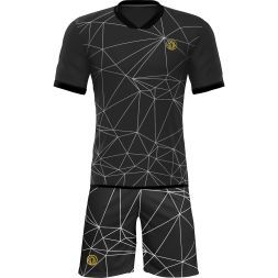 Футбольная форма ЭКИПО WEB Черный цвет