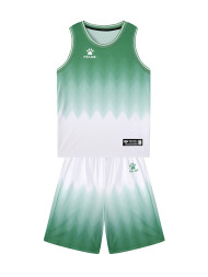 Детская баскетбольная форма KELME Children's Basketball Uniform Green