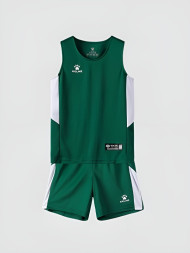 Детская баскетбольная форма KELME Children's Basketball Uniform Green