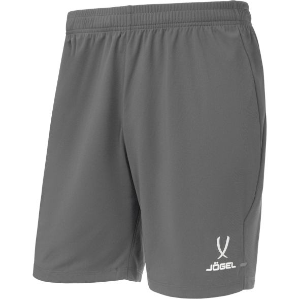 Шорты тренировочные без карманов JOGEL PREMIER PerFormDRY Training Shorts, темно-серый