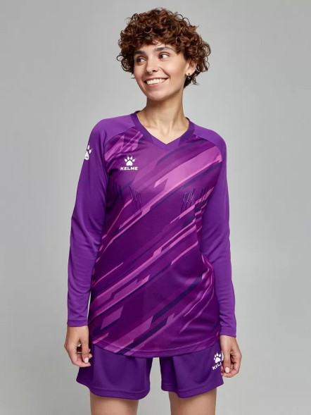 Вратарская форма KELME Long Sleeve Goalkeeper Suit Light Purple