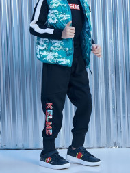 Детские брюки KELME Boys Knitted Trousers Dark Blue