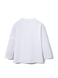 Детский лонгслив KELME Long Sleeve T-Shirt White