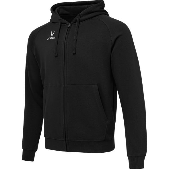 Худи JÖGEL ESSENTIAL Club reglan Cotton Zip Hoodie 99, черный