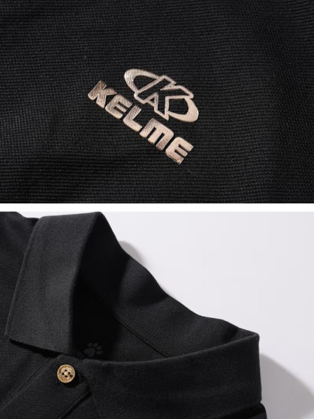 Футболка-поло KELME Short Sleeve Polo Shirt Black