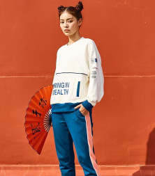 Свитшот KELME Crew Neck Sweater White