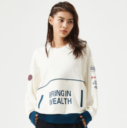 Свитшот KELME Crew Neck Sweater White