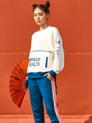 Свитшот KELME Crew Neck Sweater White