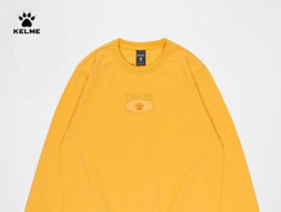 Свитшот KELME Round Neck Sweater Yellow