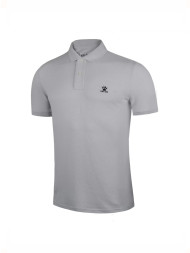 Футболка-поло KELME Short-Sleeved Cotton Polo Shirt (Sell -1) Grey