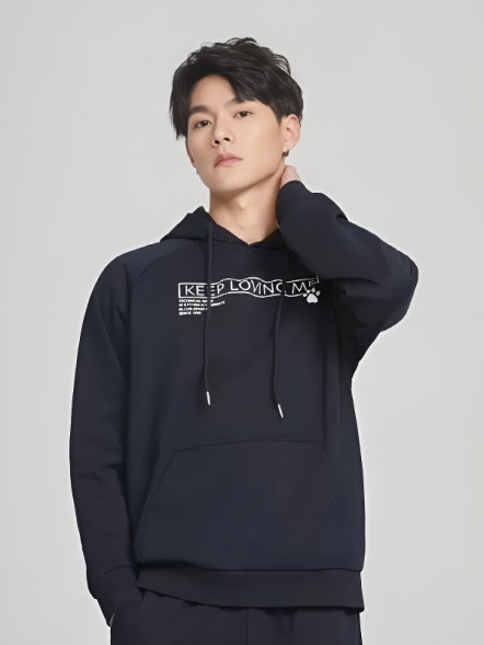 Худи KELME Hooded Sweater Dark Blue