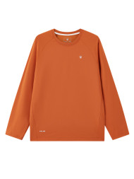 Детский лонгслив KELME Crew Neck Long-sleeved T-shirt Orange