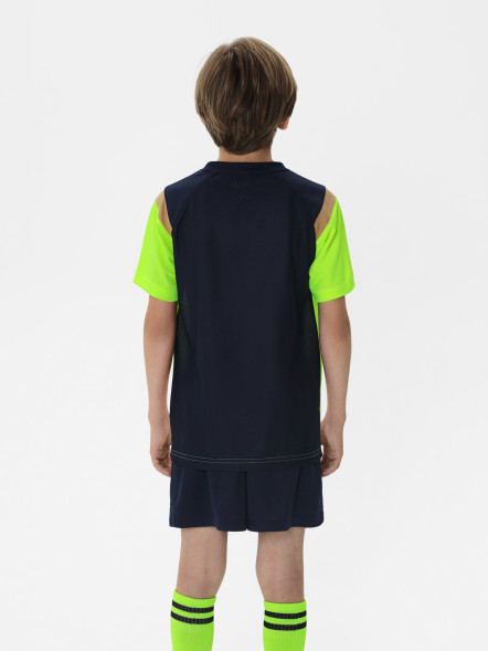 Детская футбольная форма FN Orbital Kid (Neon/Dark Blue)