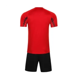 Футбольная форма KELME Short Sleeve Football Suit (Red/Black)