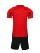 Футбольная форма KELME Short Sleeve Football Suit (Red/Black)