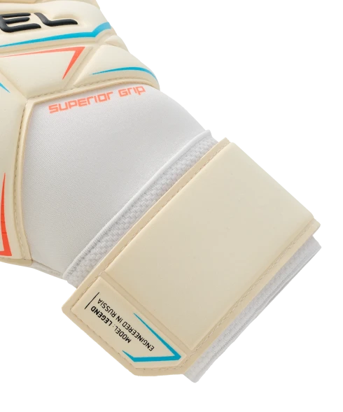 Перчатки вратарские JOGEL Legend SL4 Roll Negative, белый