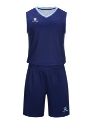 Детская баскетбольная форма KELME Children's Basketball Uniform Dark Blue