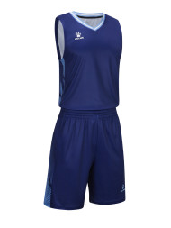 Детская баскетбольная форма KELME Children's Basketball Uniform Dark Blue