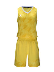Баскетбольная форма KELME Basketball Set Yellow