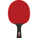 Ракетка для настольного тенниса DOUBLE FISH Black Carbon King Racket 5*****, профессиональная, ITTF Approved