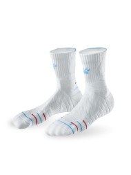 Носки KELME Short Basketball Socks (White/Grey)